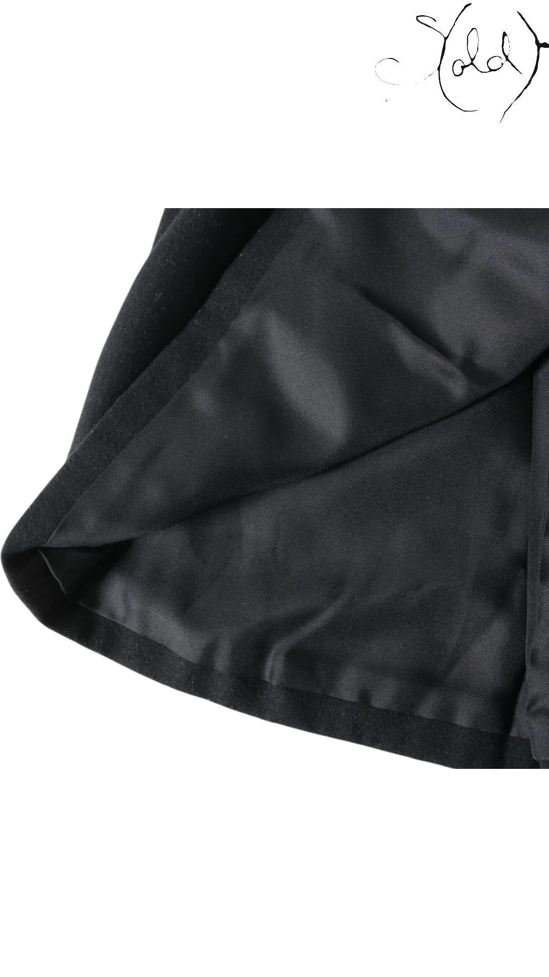 Louis Vuitton 2010 AW Wool Skirt - Italian Craft, Detail view | Sold Attire