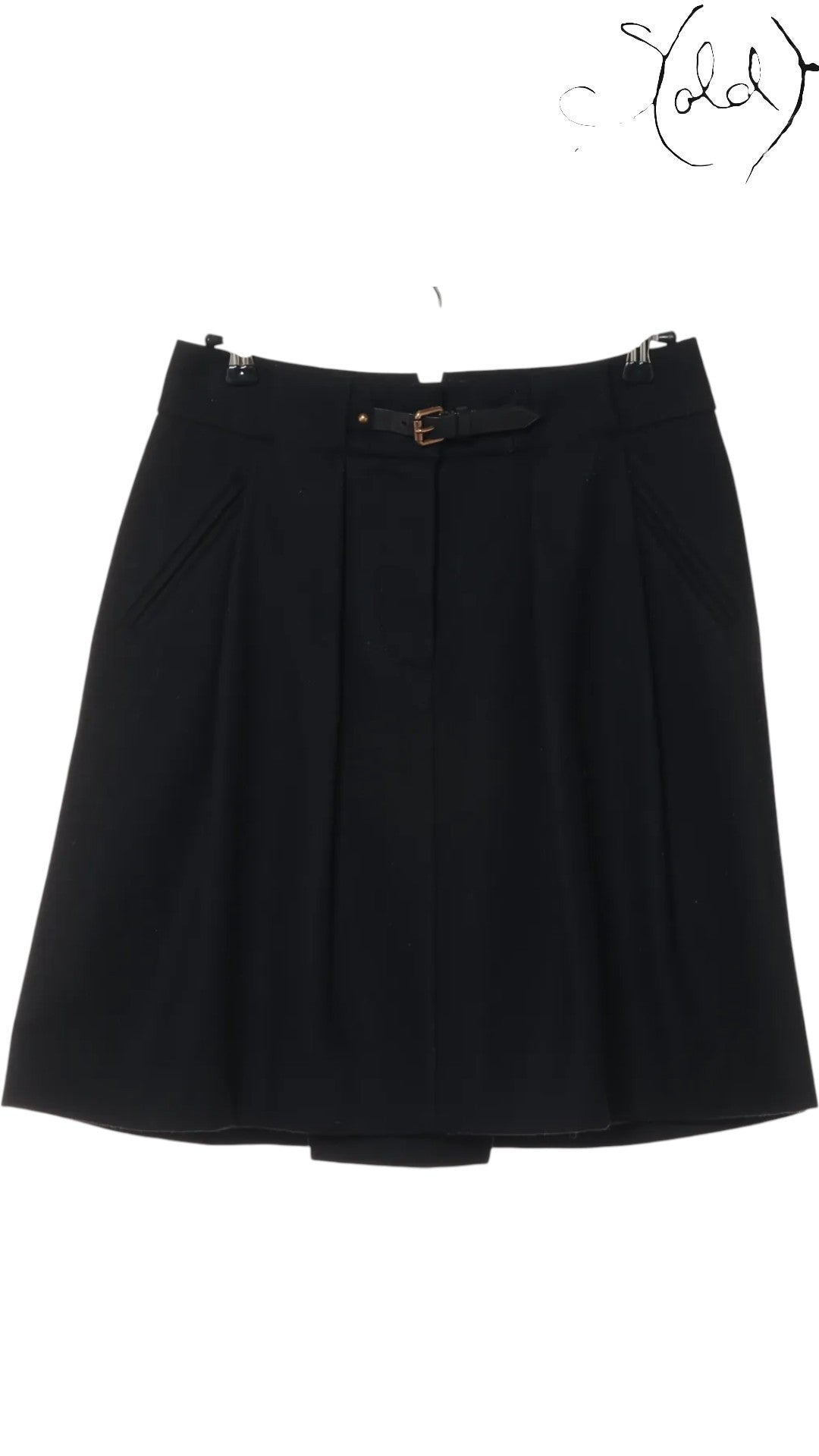 Louis Vuitton 2010 AW Wool Skirt - Italian Craft | Sold Attire