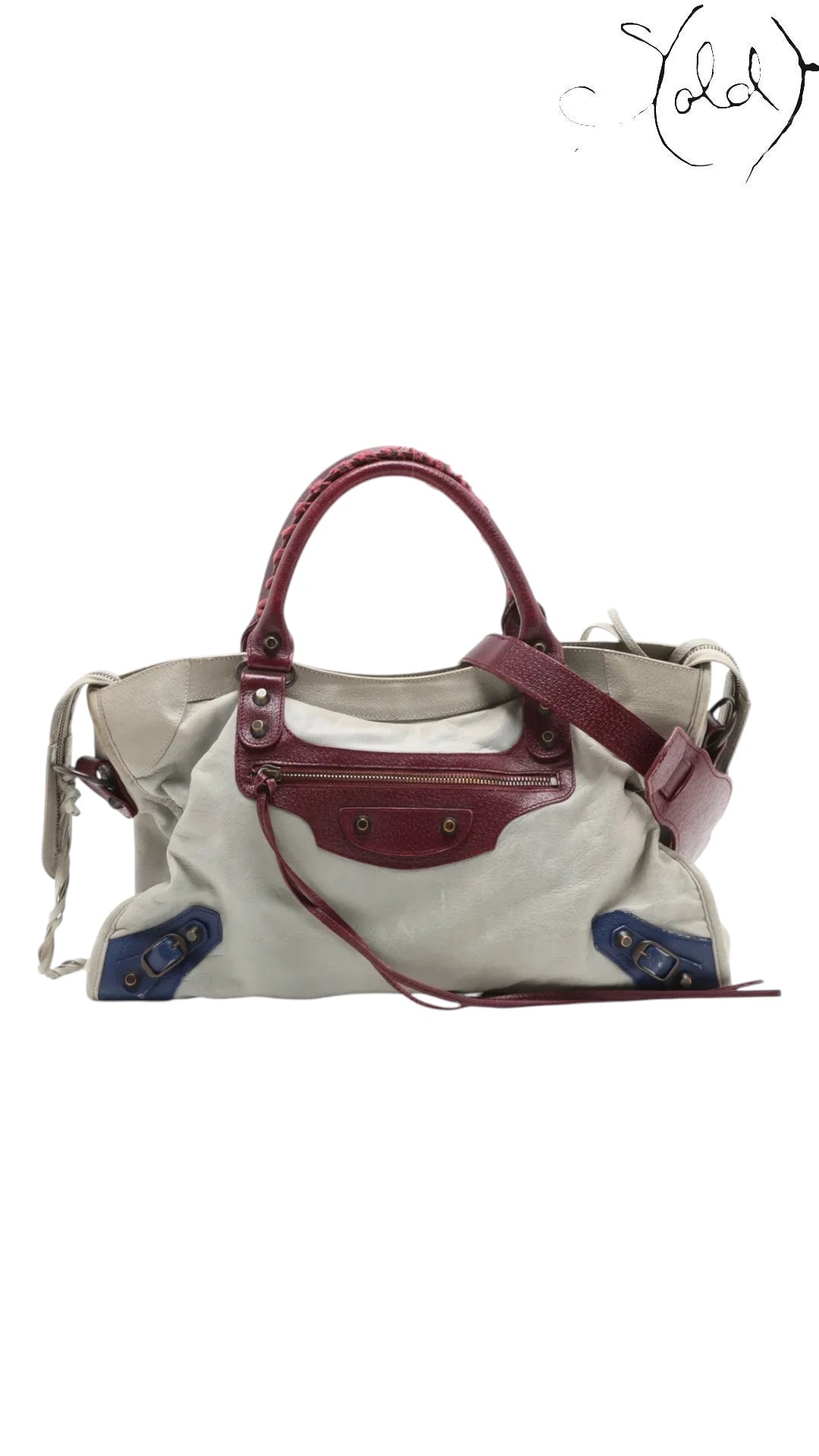 Balenciaga Multicolor Classic City 115748 Bag