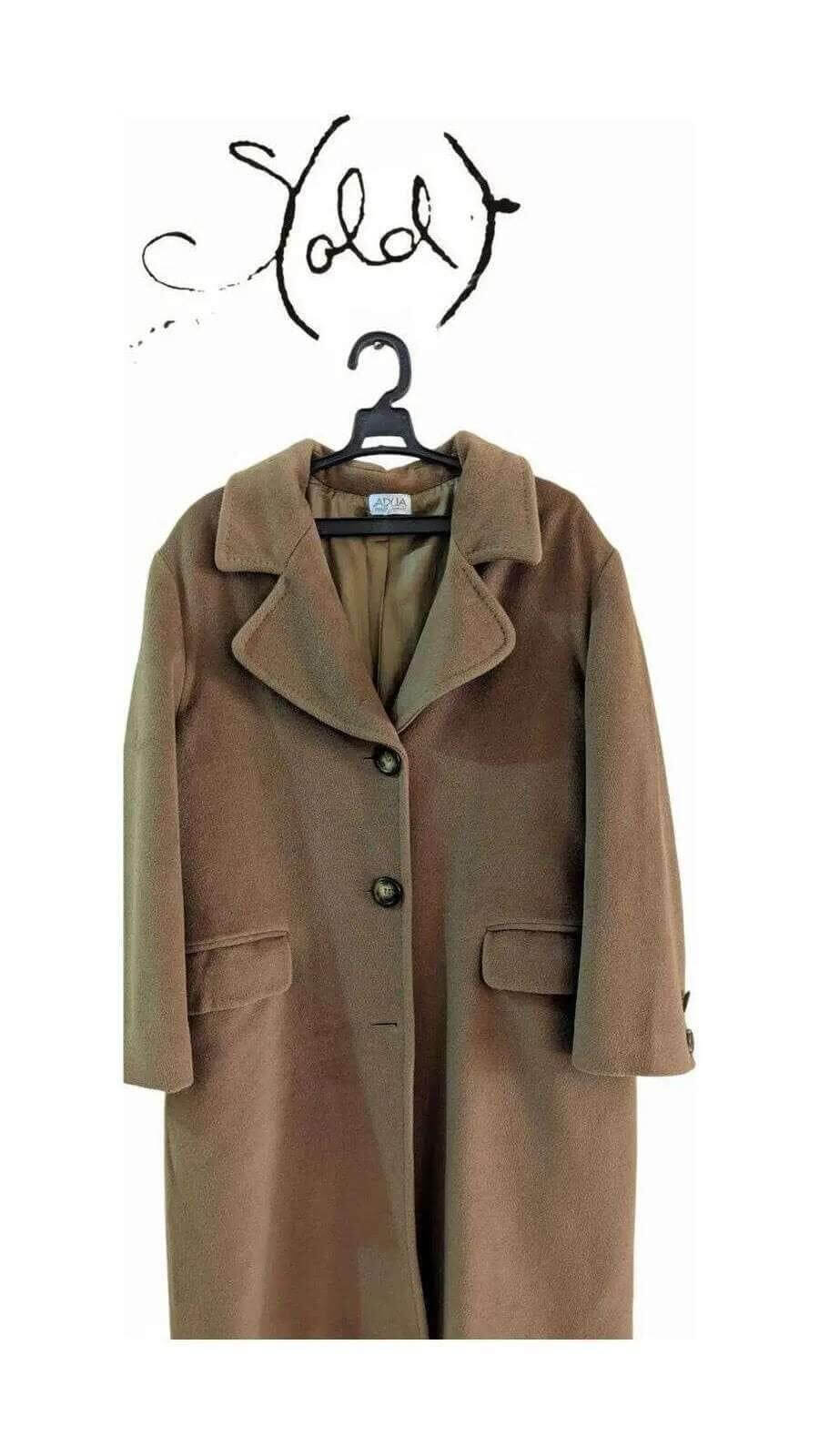 Adua Lana Wool Coat - Italian Winter Elegance — Authenticated Pre-Owned | Sold Attire