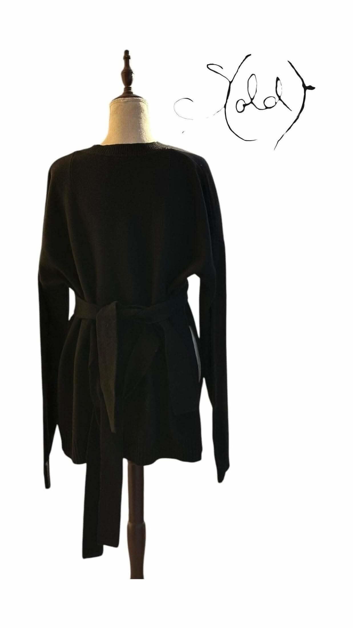 Alexander McQueen Knit Sweater - Sculpted Elegance