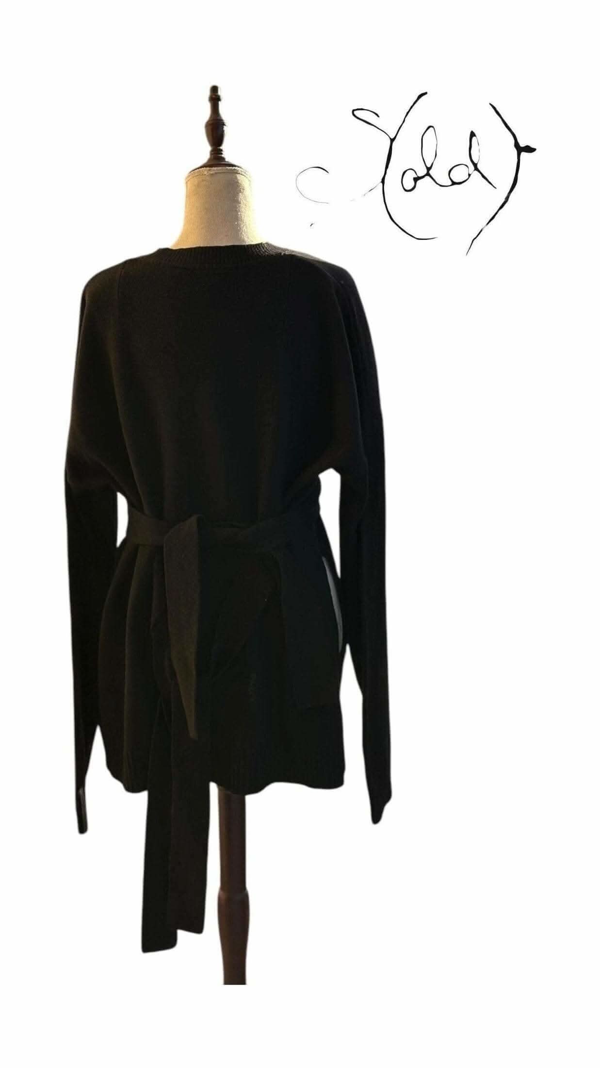 Alexander McQueen Knit Sweater - Sculpted Elegance