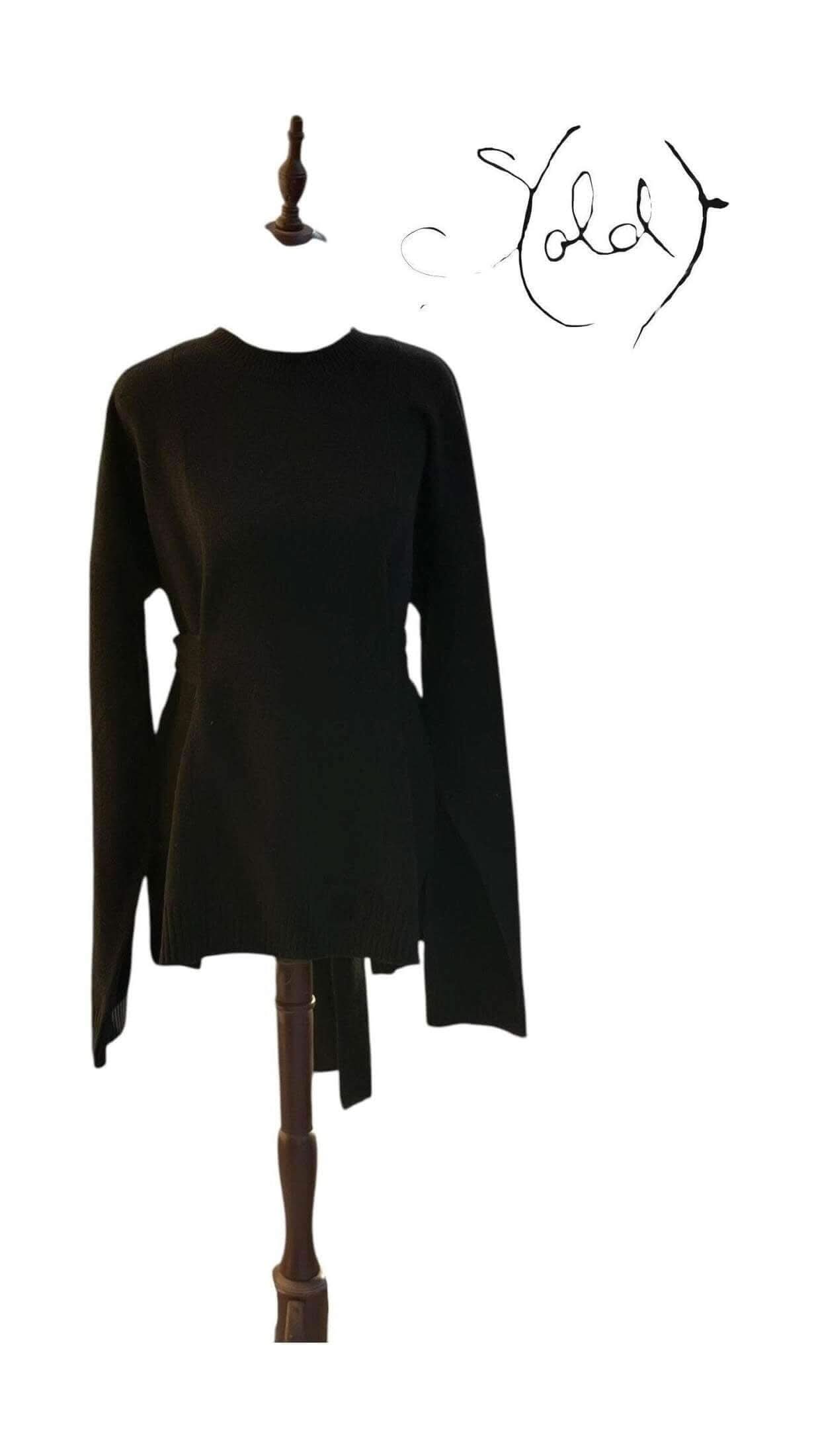 Alexander McQueen Knit Sweater - Sculpted Elegance