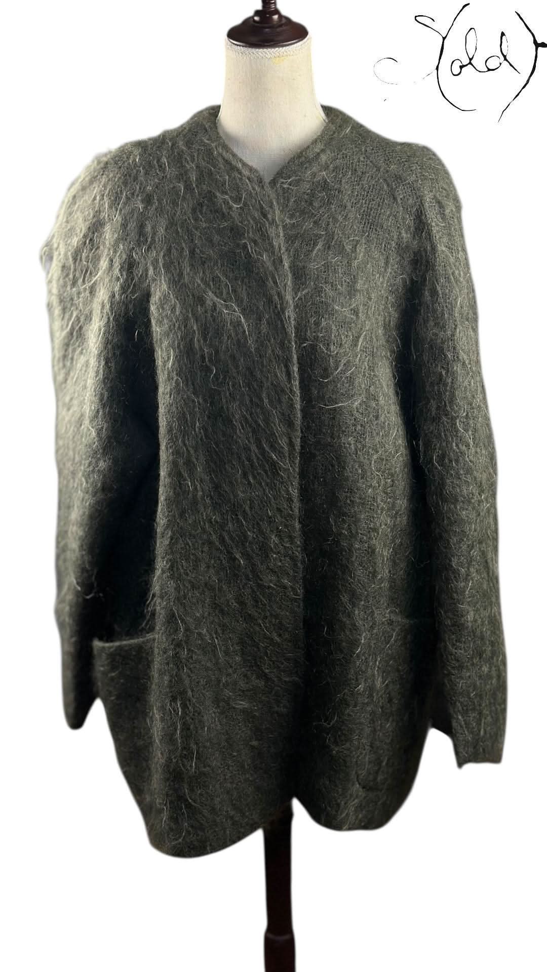 Alexon Made in Great Britain Mohair Wool Coat | Sold Attire - Sold Attire