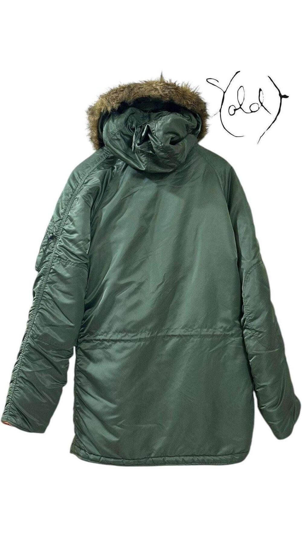 Alpha Industries Parka - Functional Vintage Style, Back view | Sold Attire