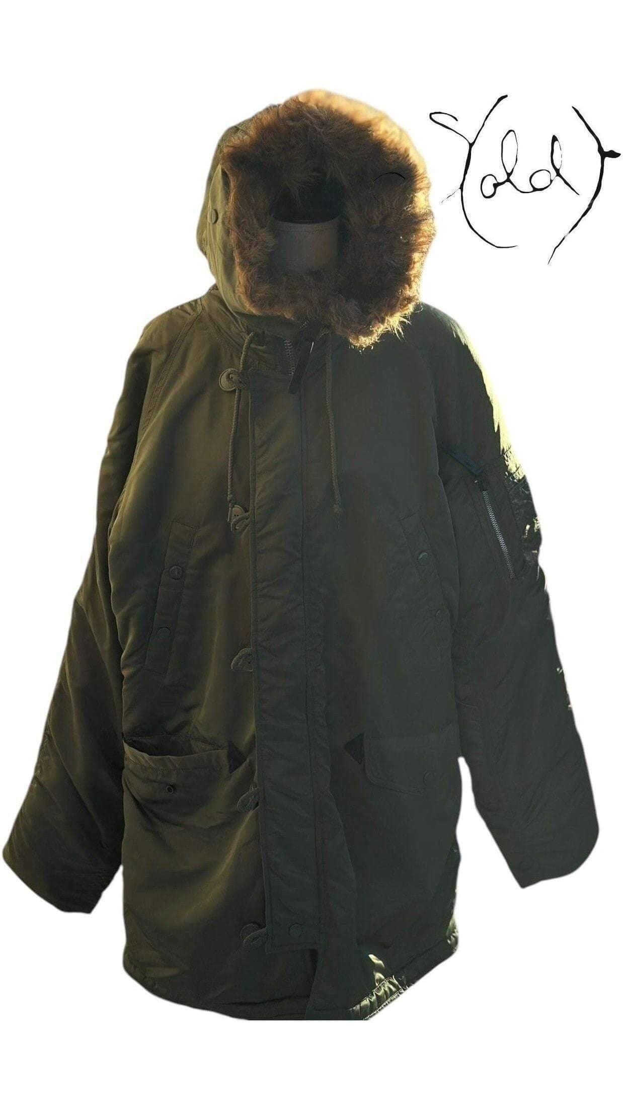 Alpha Industries Parka - Functional Vintage Style, Interior view | Sold Attire