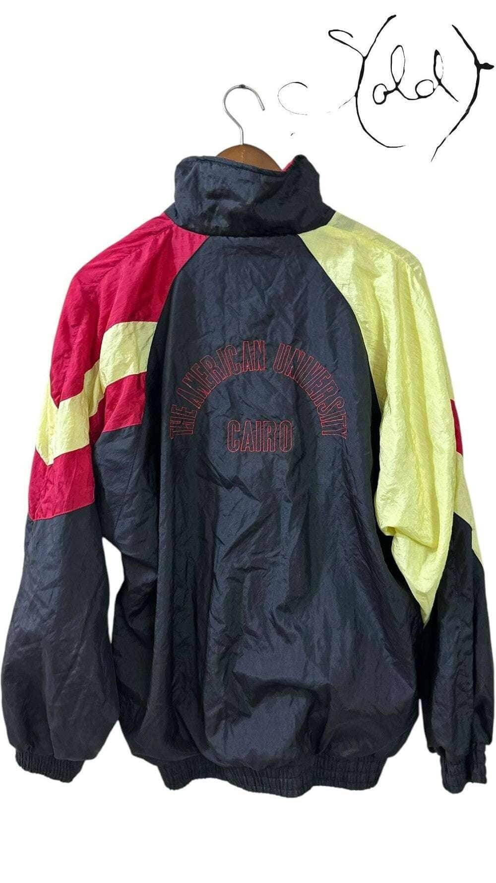 AUC 80s Track Jacket – Vintage Collector’s Piece, Detail view | Sold Attire