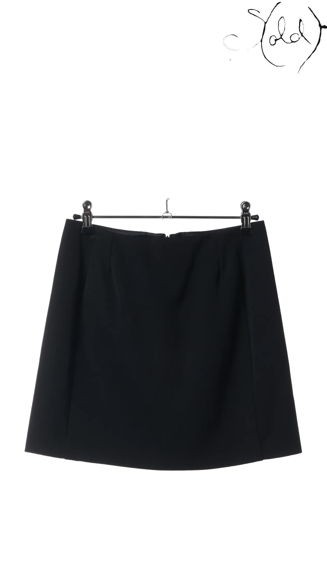 Balenciaga Black Mini Skirt Size 36 - view 1
