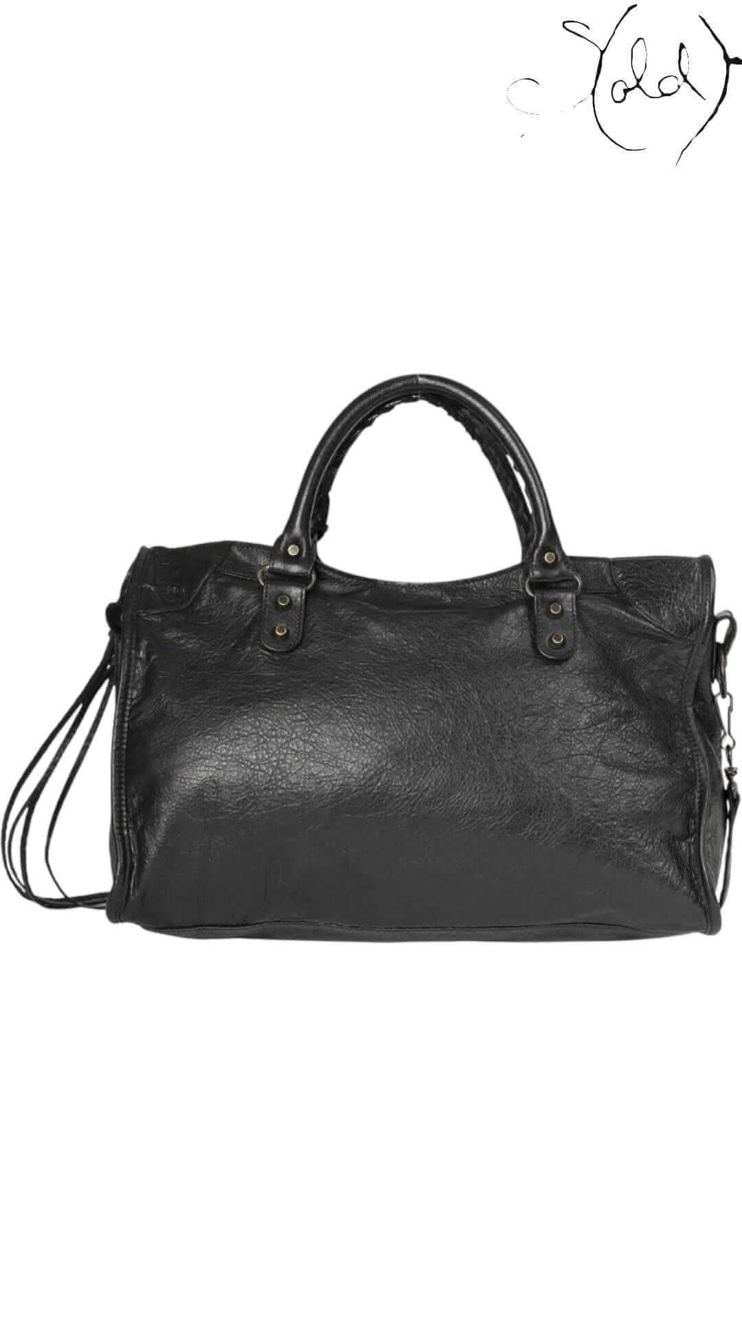 Balenciaga Leather Bag | Balenciaga City Bag | Sold Attire