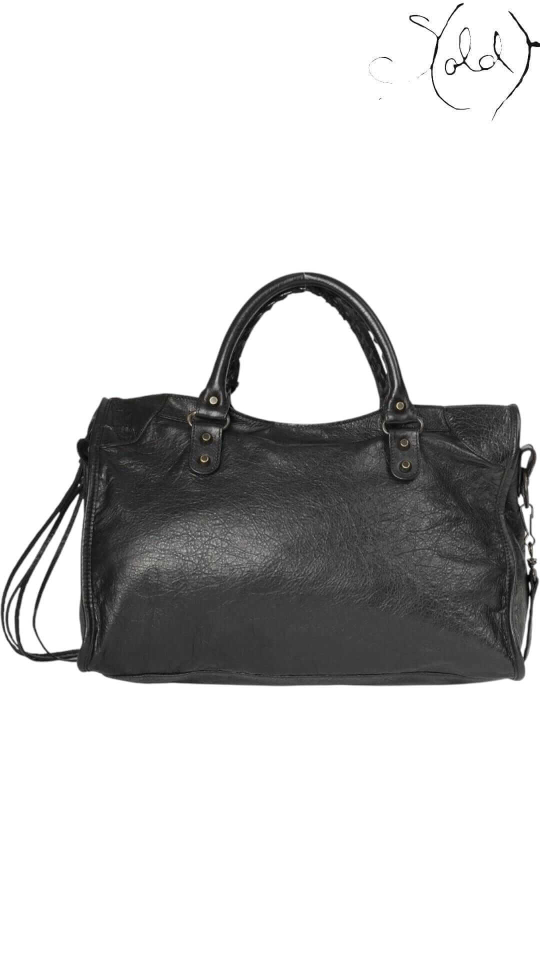 Balenciaga City Classic – Refinished Agneau Leather, Detail view | Sold Attire