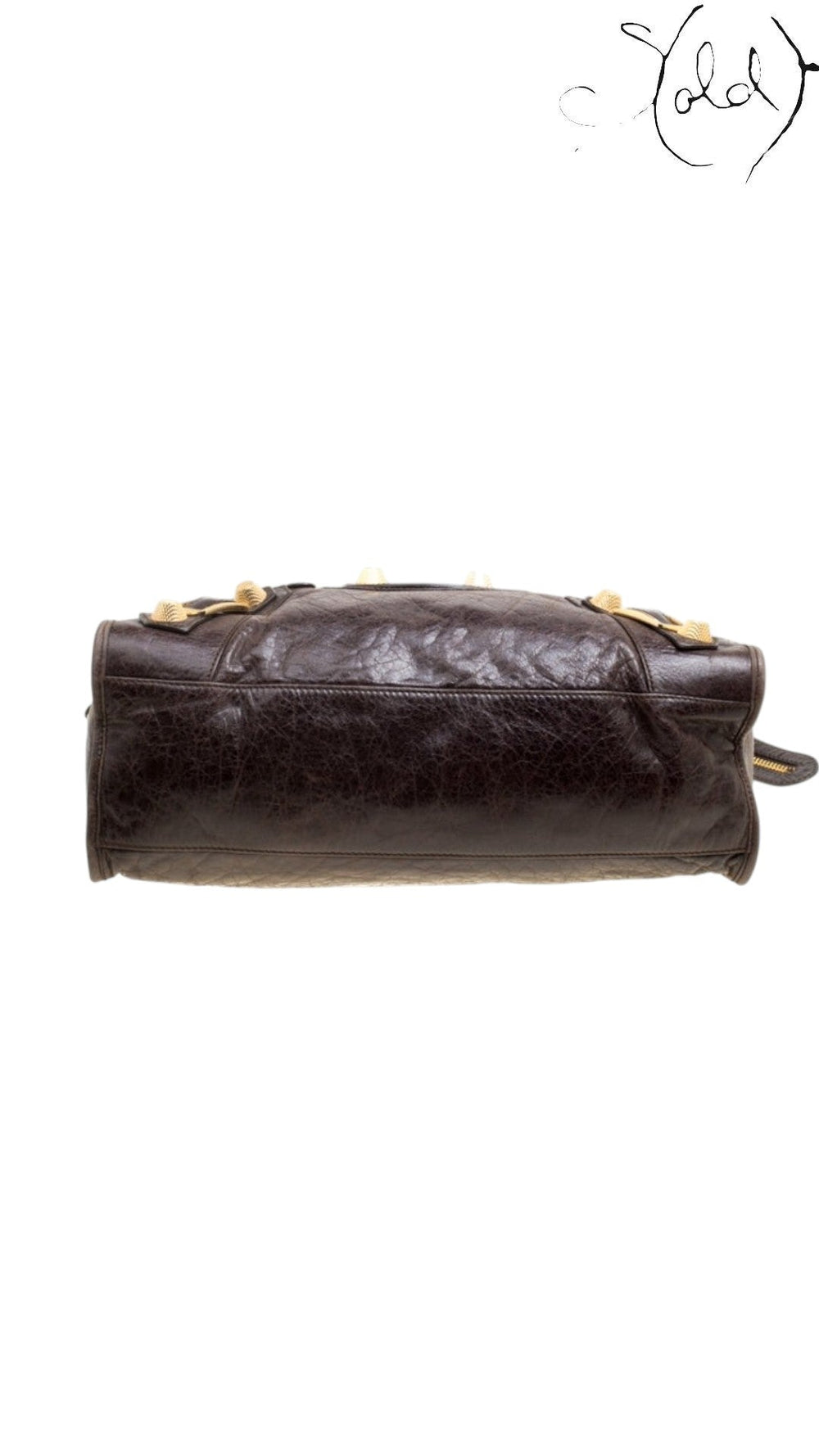Balenciaga City Giant 21 Mogano brown chevre goatskin base condition - Sold Attire