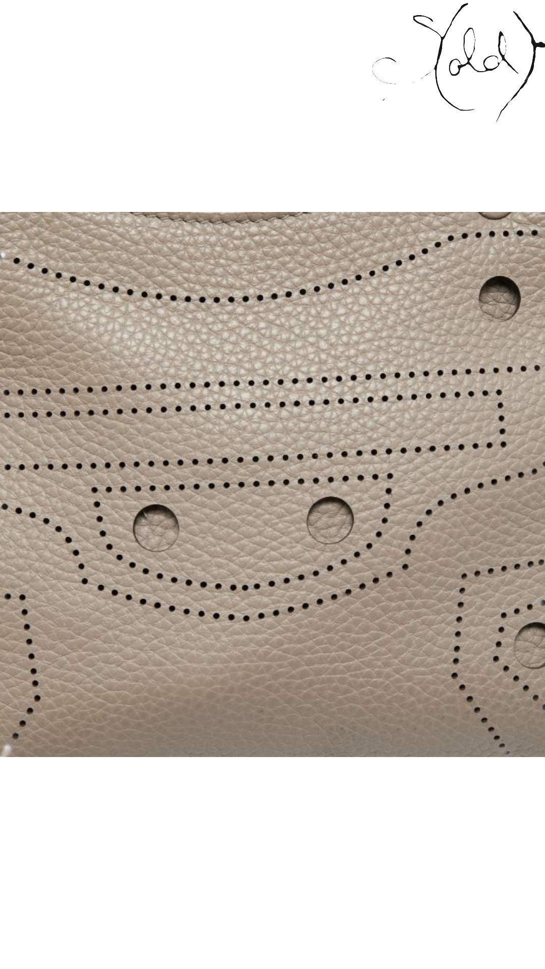 Balenciaga Taupe Leather Blackout Small City Tote, Detail view | Sold Attire
