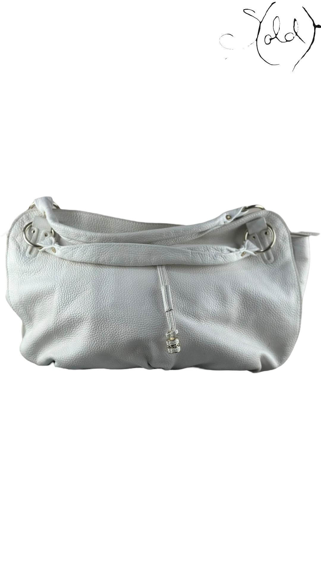 Bittersweet Bag – White Leather (New), Detail view | Sold Attire