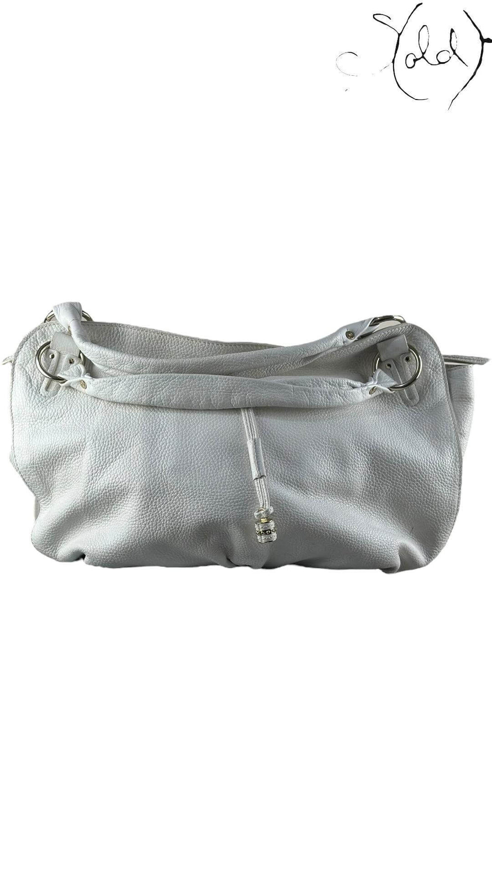 Bittersweet Bag – White Leather (New), Interior view | Sold Attire