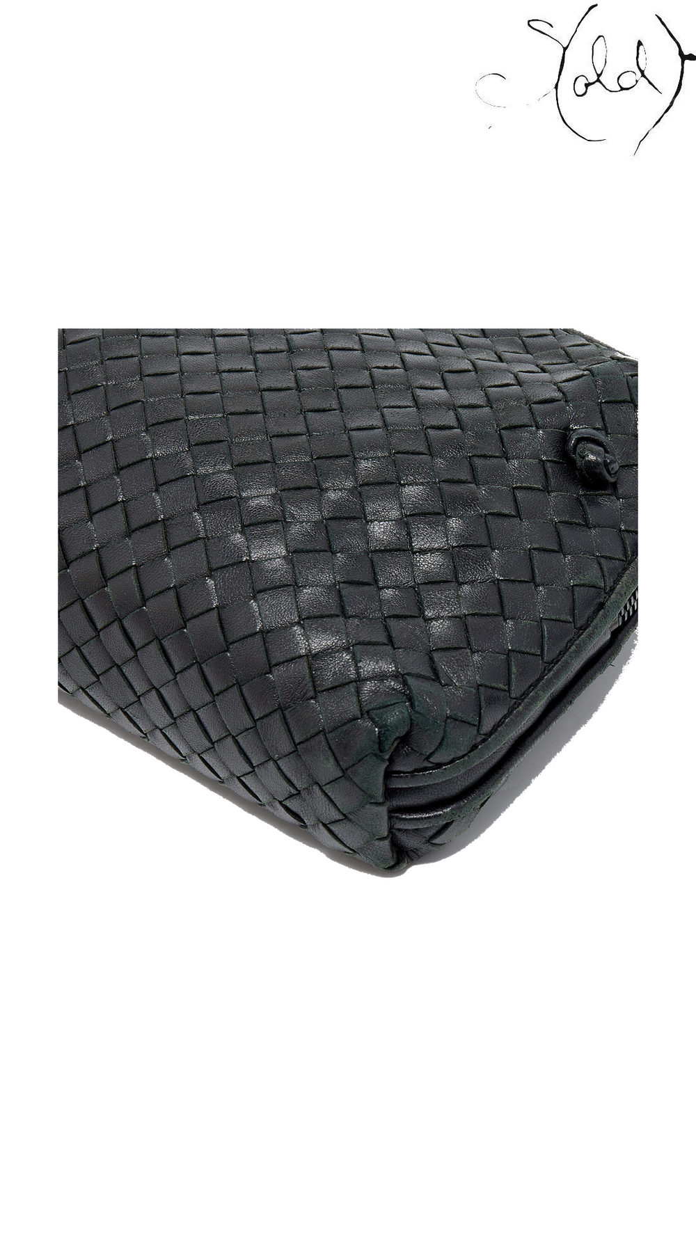 Bottega Veneta Nodini black Intrecciato bag - view 8