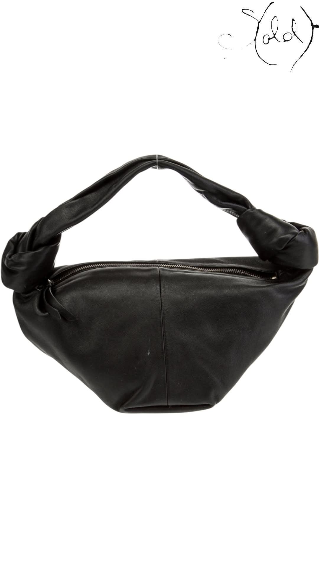 Bottega Veneta Mini Double Knot Calfskin Bag | Sold Attire - Sold Attire