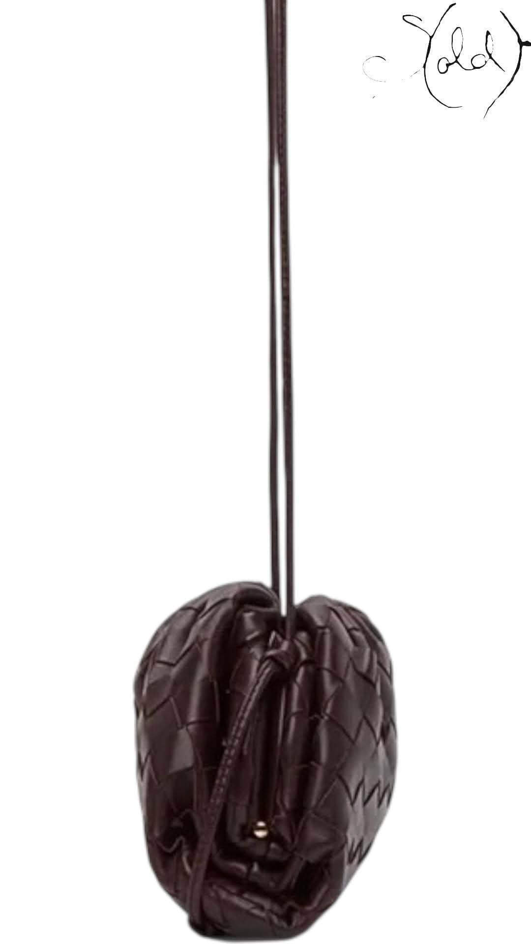 Bottega Veneta Mini Pouch Marsala Intrecciato – Rare Icon | Sold Attire - Sold Attire