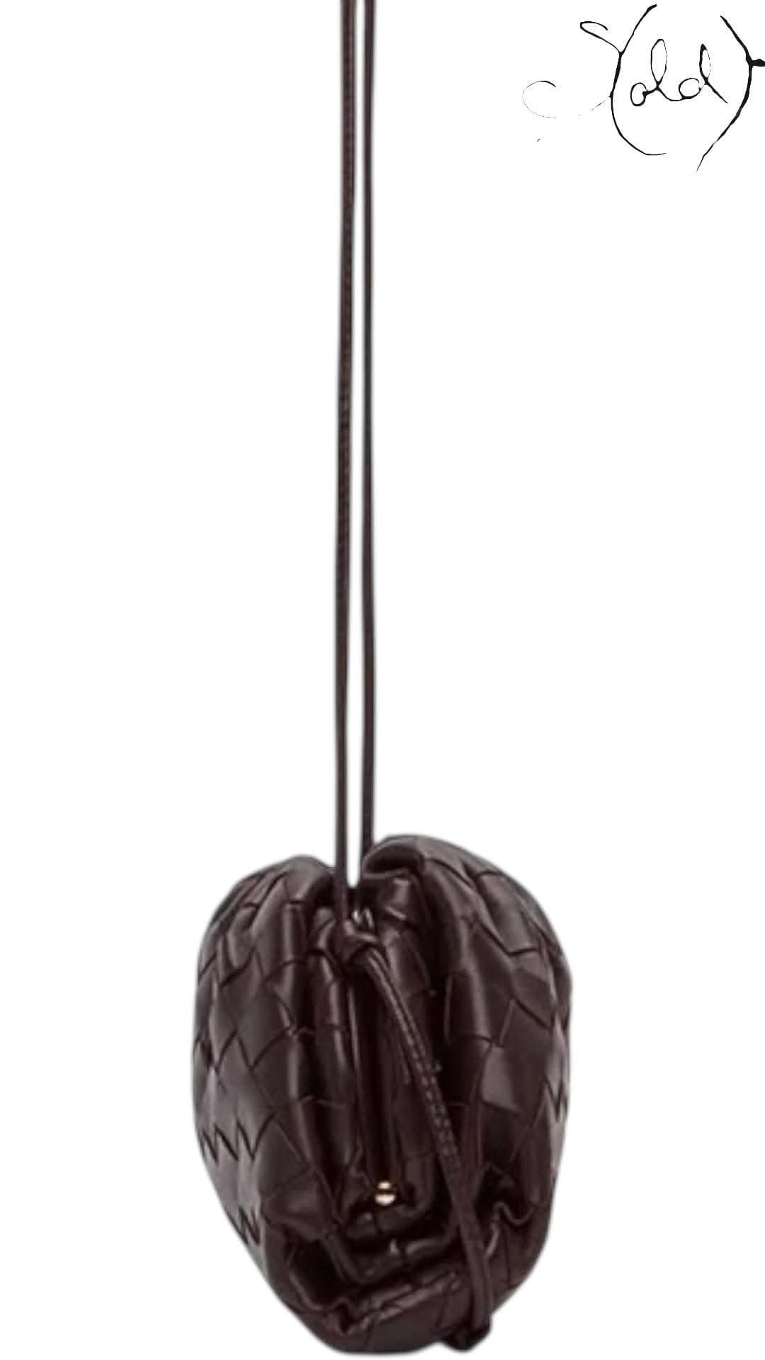 Bottega Veneta Mini Pouch Marsala Intrecciato – Rare Icon | Sold Attire - Sold Attire