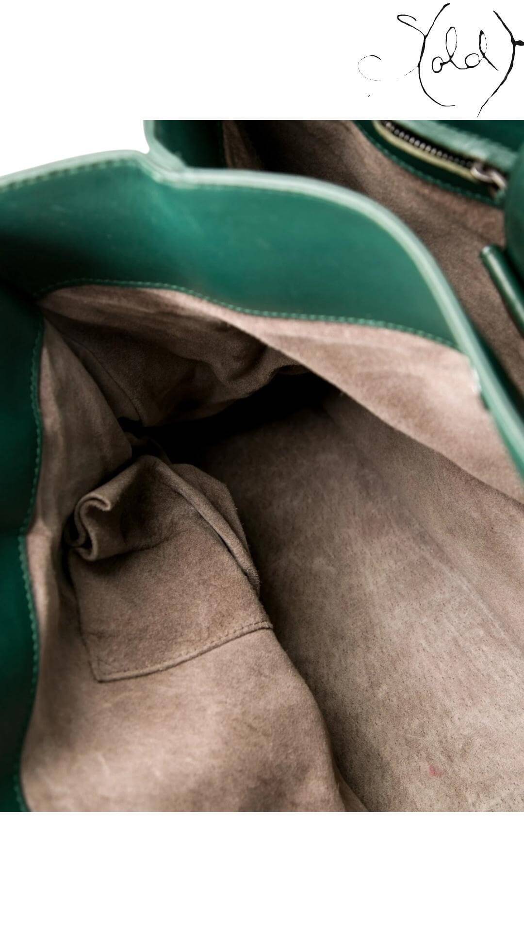 BOTTEGA VENETA Nappa Intrecciato Medium Roma – Forest Green Weave, Hardware detail | Sold Attire