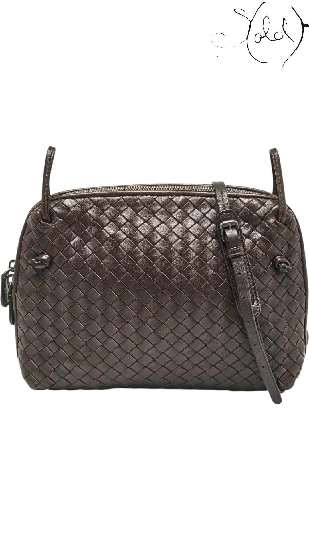 Bottega Veneta Nodini Crossbody – Intrecciato Nappa Leather — Authenticated Pre-Owned | Sold Attire