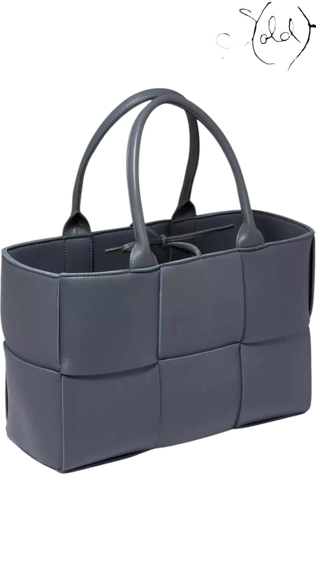 Bottega Veneta Small Intreccio Arco Tote – Archive Essential Edition — Back view | Sold Attire