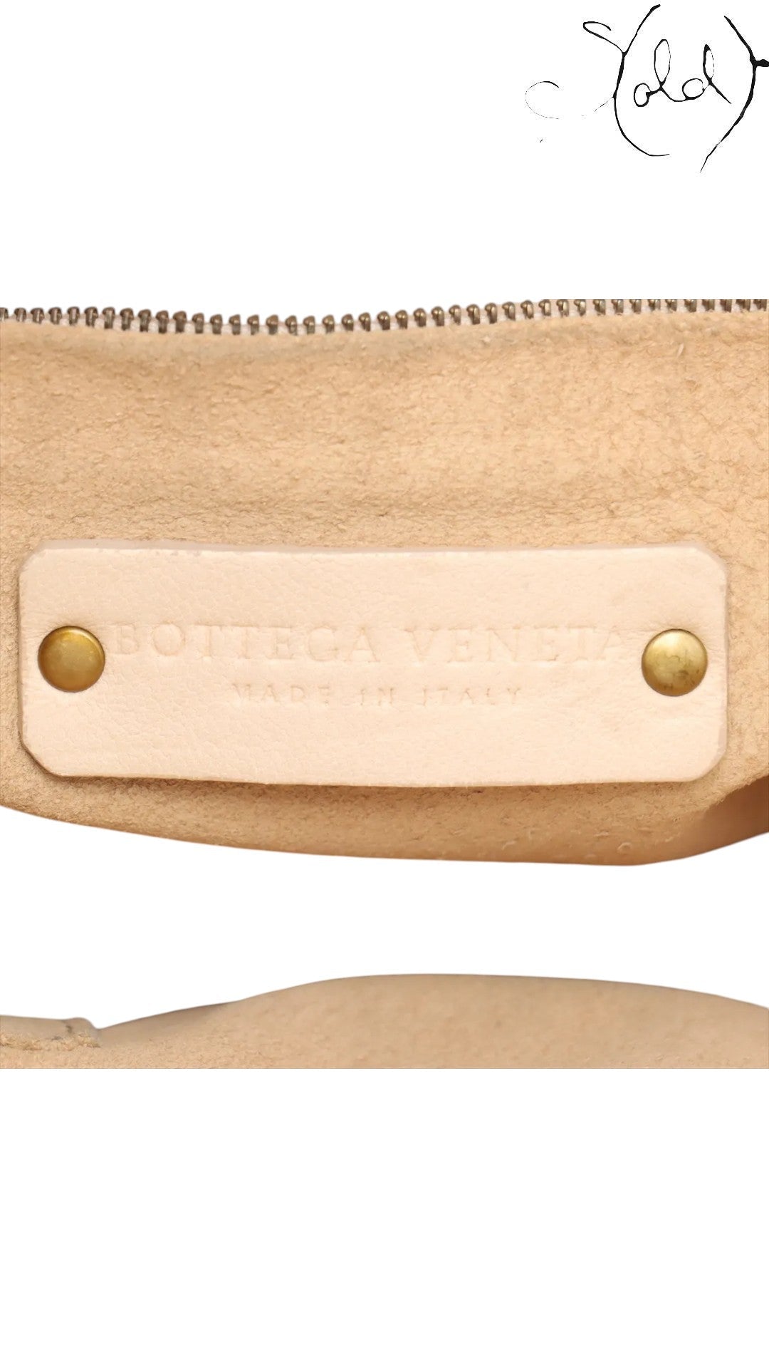 Bottega Veneta Nappa Intrecciato Small Capri Tote Beige Dusty Pink Late 2010s | Sold Attire, Authenticated Pre - Owned | Sold Attire