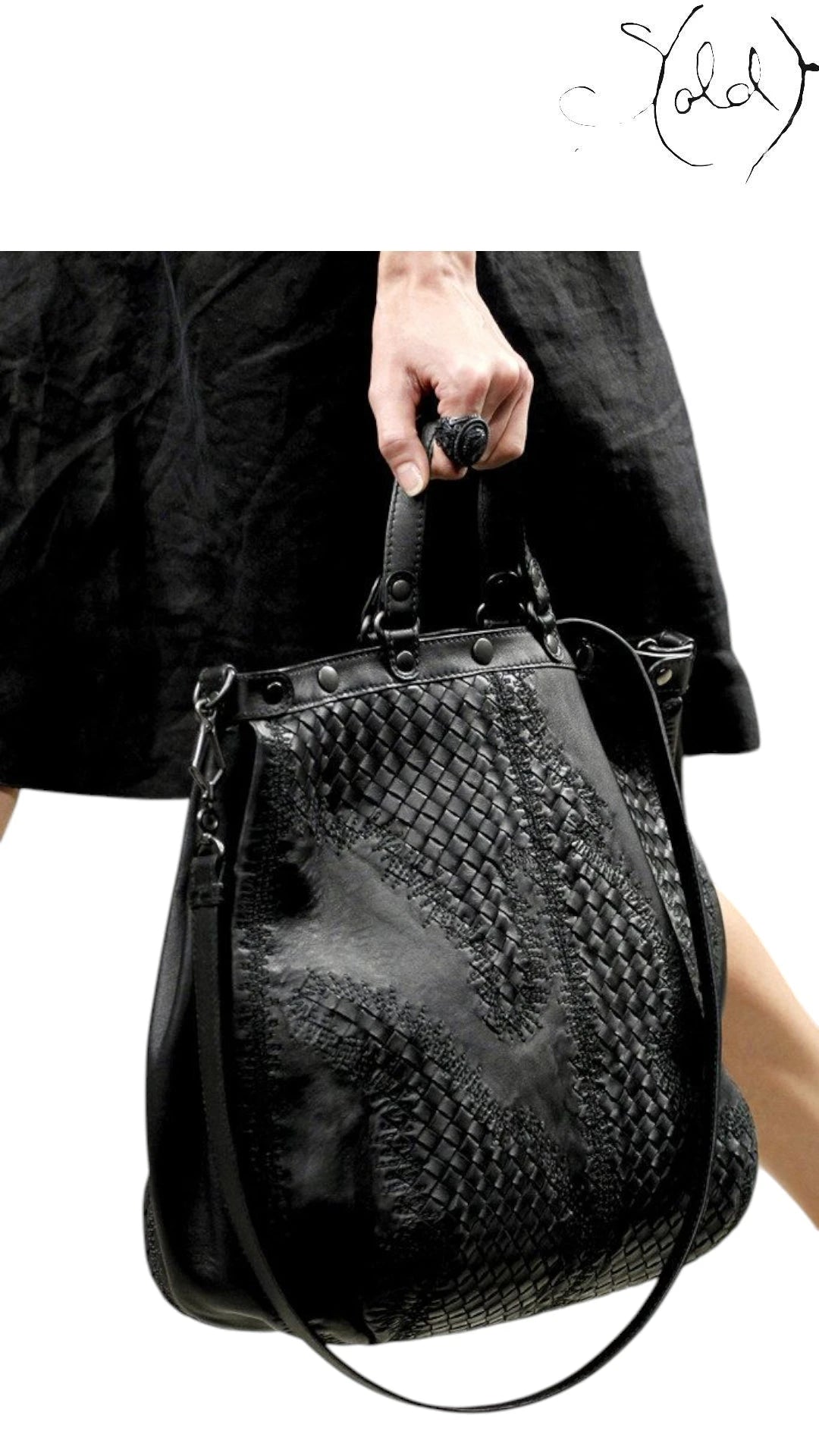 Bottega Veneta Basket Runway Woven Tote Spring 2011 — Detail view | Sold Attire