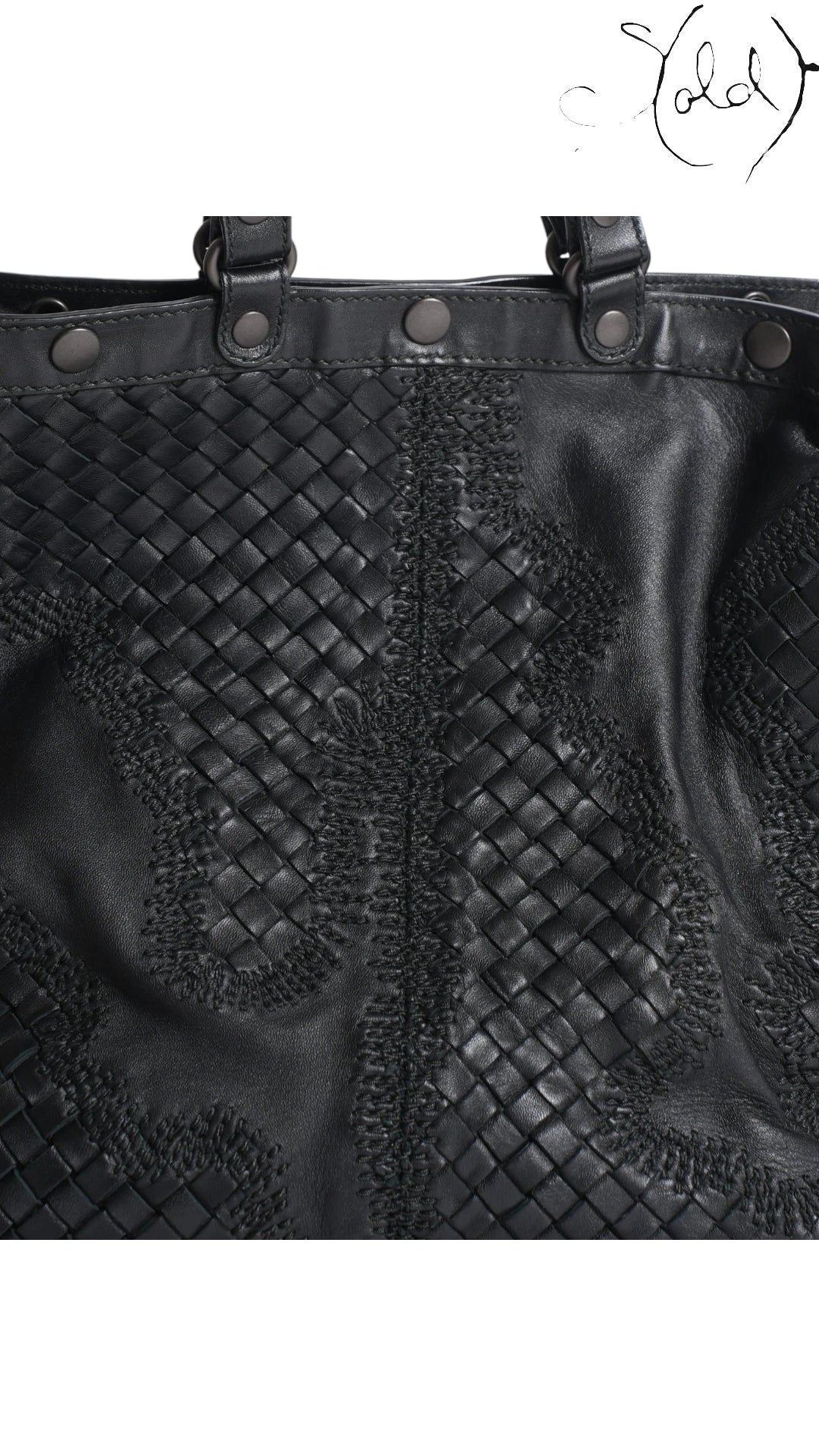 Bottega Veneta Basket Runway Woven Tote Spring 2011 — Back view | Sold Attire