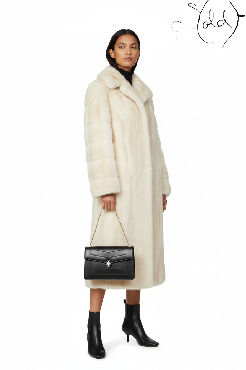 Bulgari Serpenti Forever Medium Flap Shoulder Bag Black Leather, Lining detail | Sold Attire