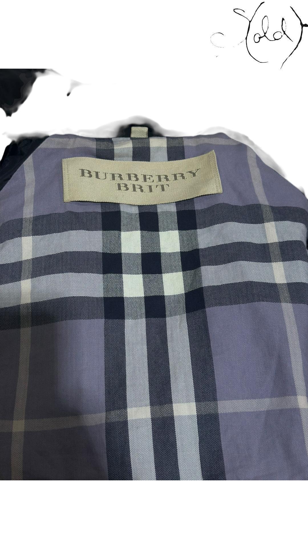 Burberry Brit Black Nylon Jacket, Hardware detail | Sold Attire