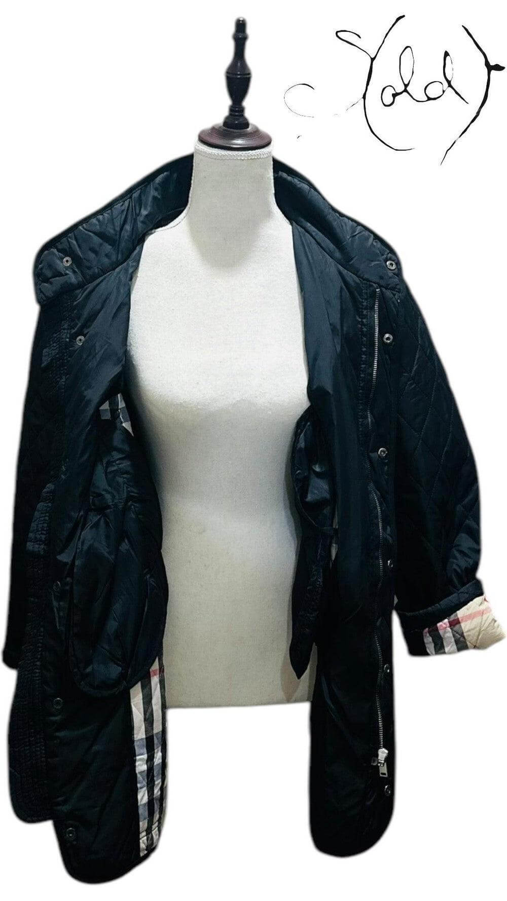 Burberry Brit Quilted Jacket – Understated Luxury, Hardware detail | Sold Attire