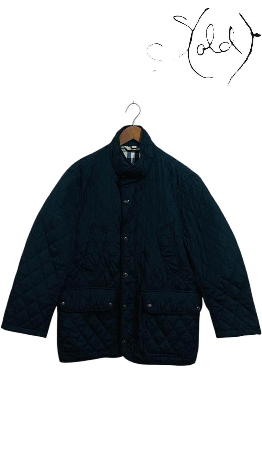 Burberry Brit Quilted Jacket – Understated Luxury, Detail view | Sold Attire