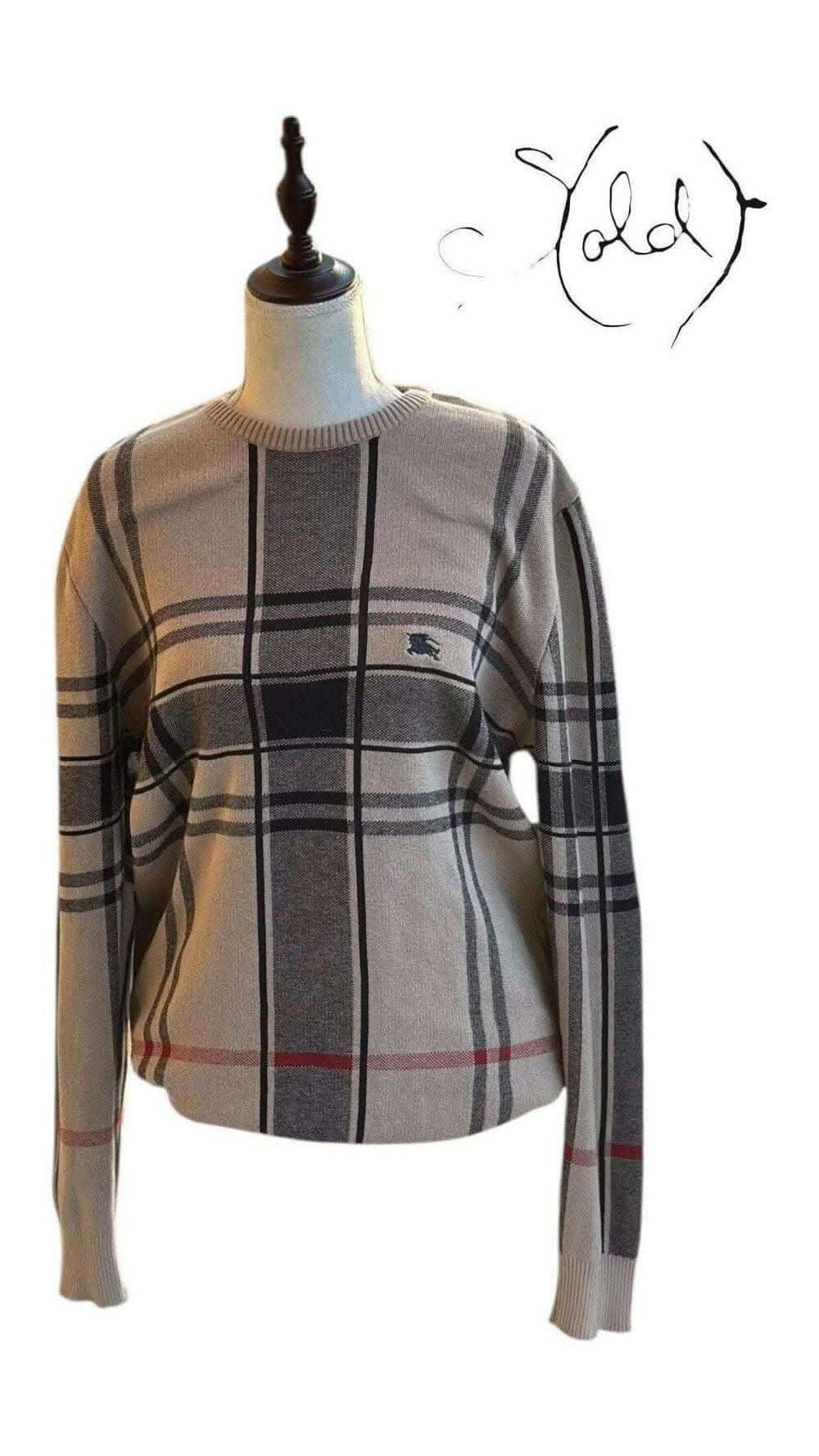 Burberry Checked Jumper – Heritage Classic