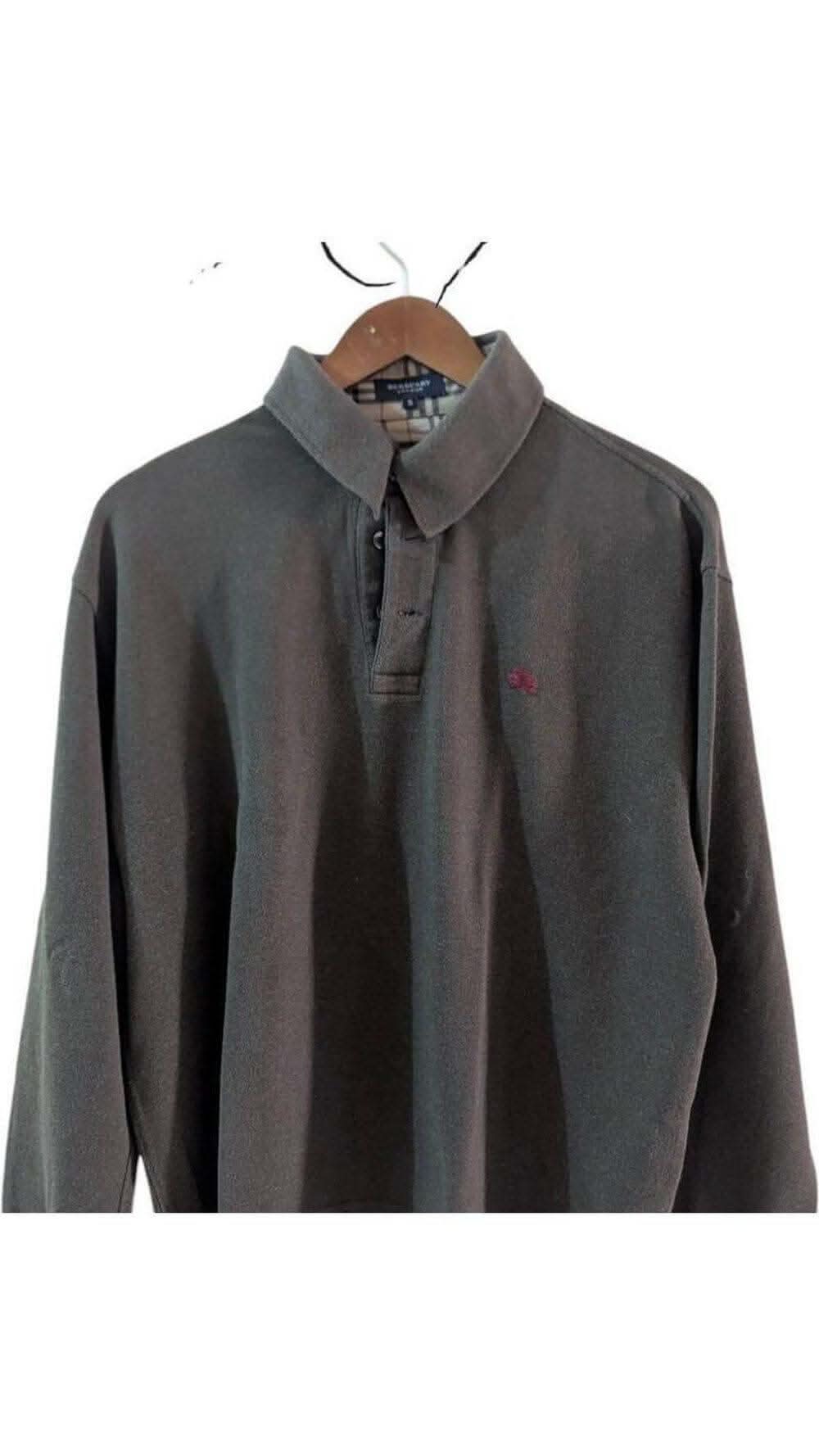 Burberry Jumper variant_title Burberry Polo Shirt – Old Money Classic Style