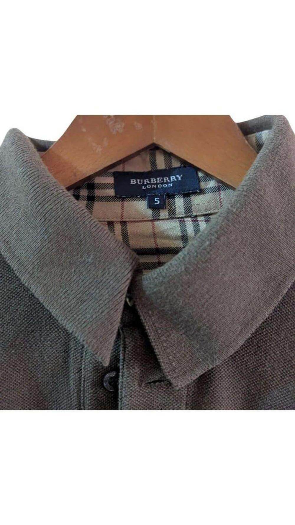 Burberry Polo Shirt – Old Money Classic Style, Back view | Sold Attire