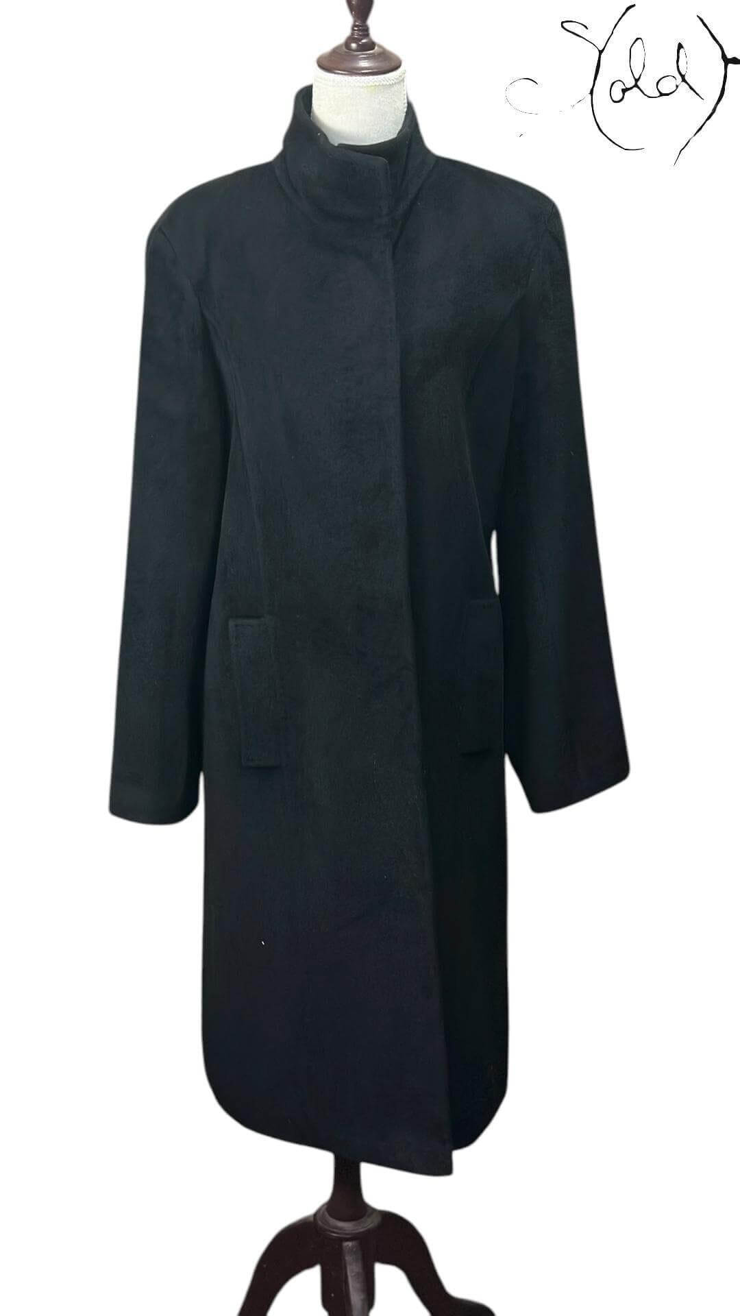 Calvin Klein Angora Wool Coat – The Luxe Essential — Authenticated Pre-Owned | Sold Attire