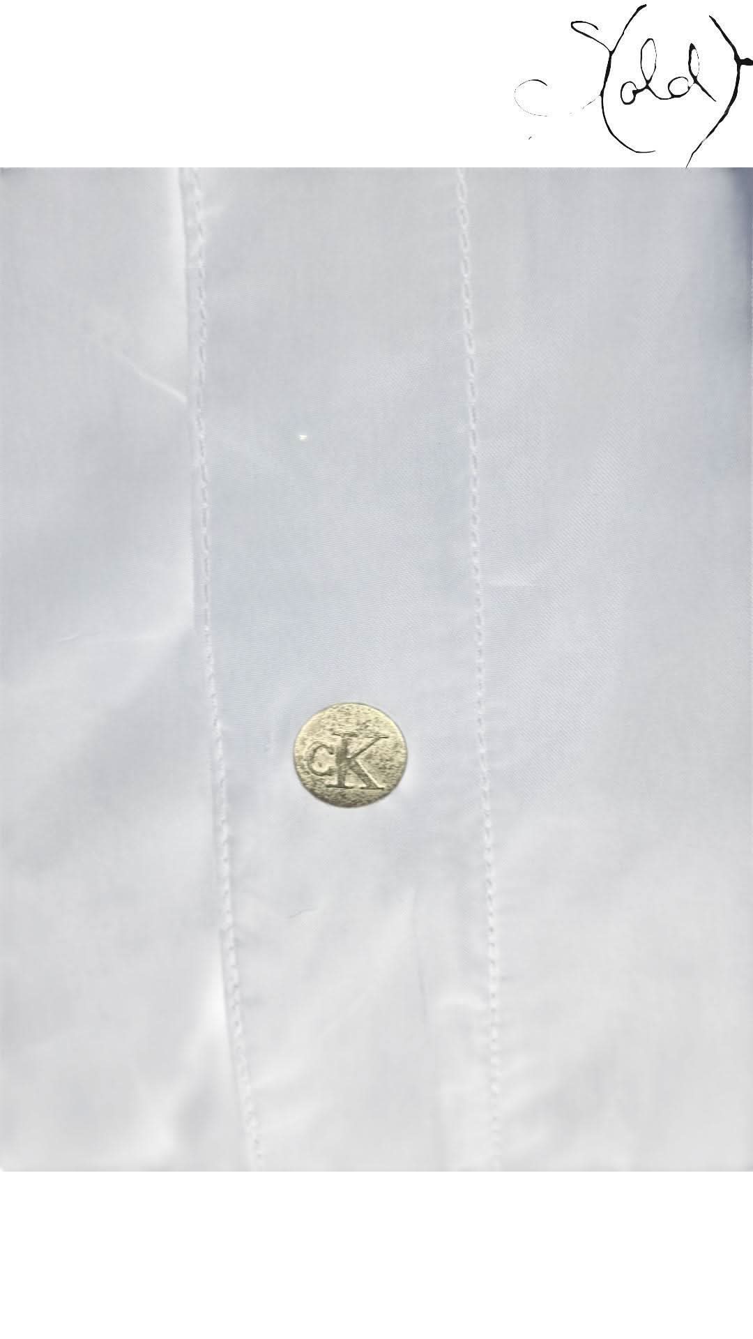 Calvin Klein Jeans Navy Coach Jacket | Sold Attire - Sold Attire