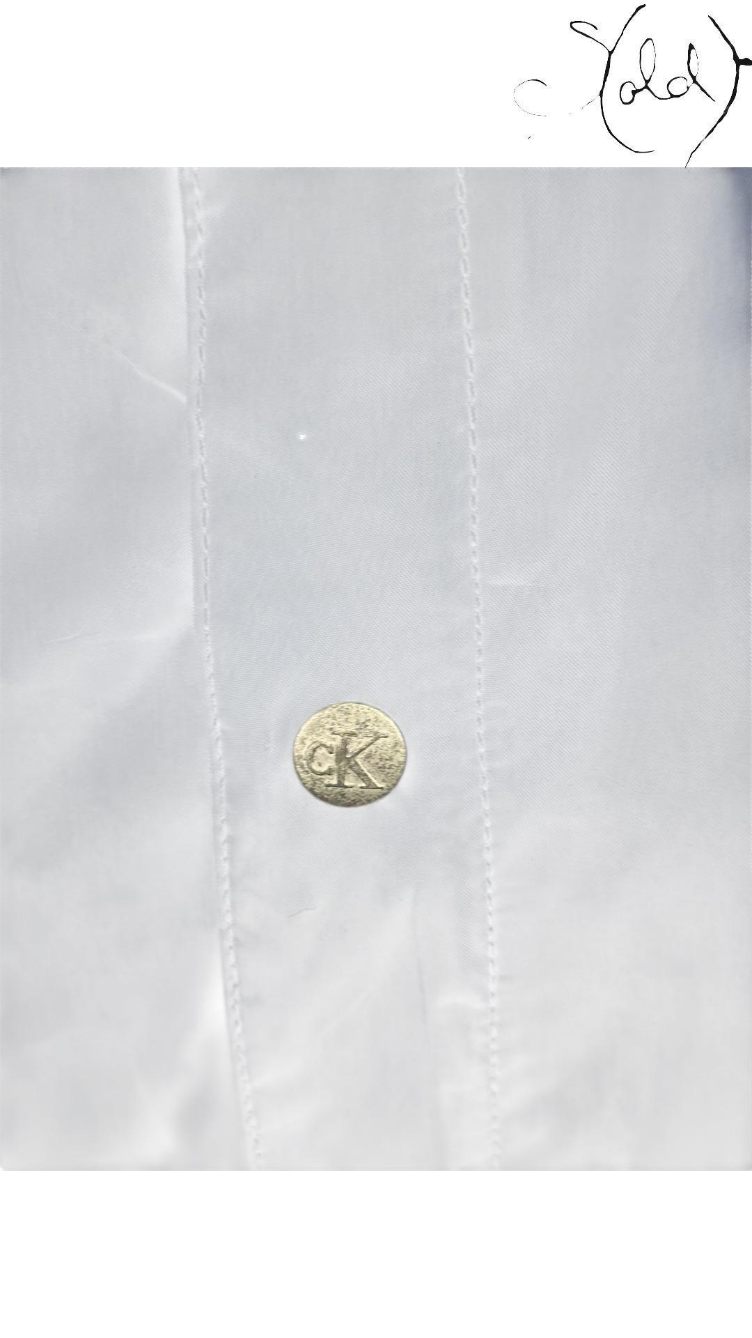 Calvin Klein Jeans Navy Coach Jacket, Detail view | Sold Attire