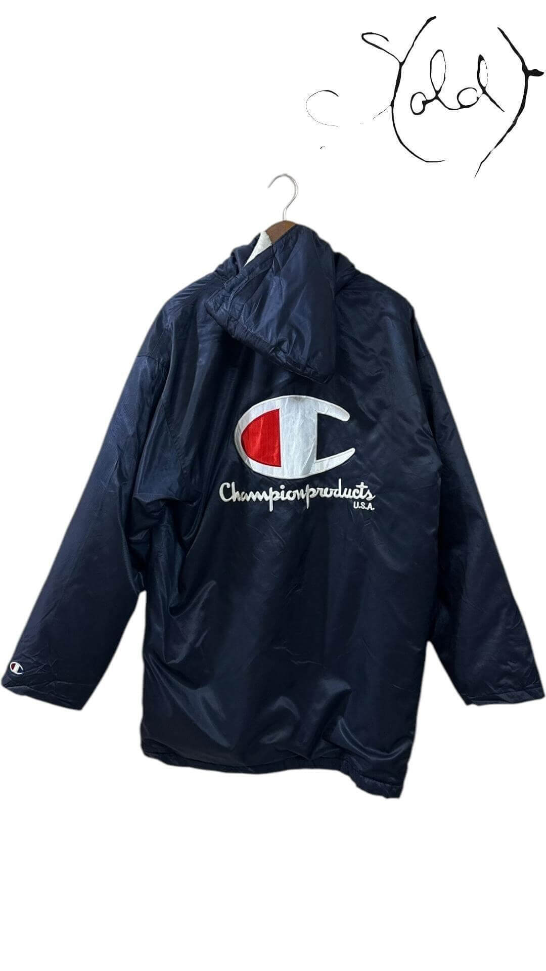 Champion Products USA Parka – Classic Rare Find, Back view | Sold Attire