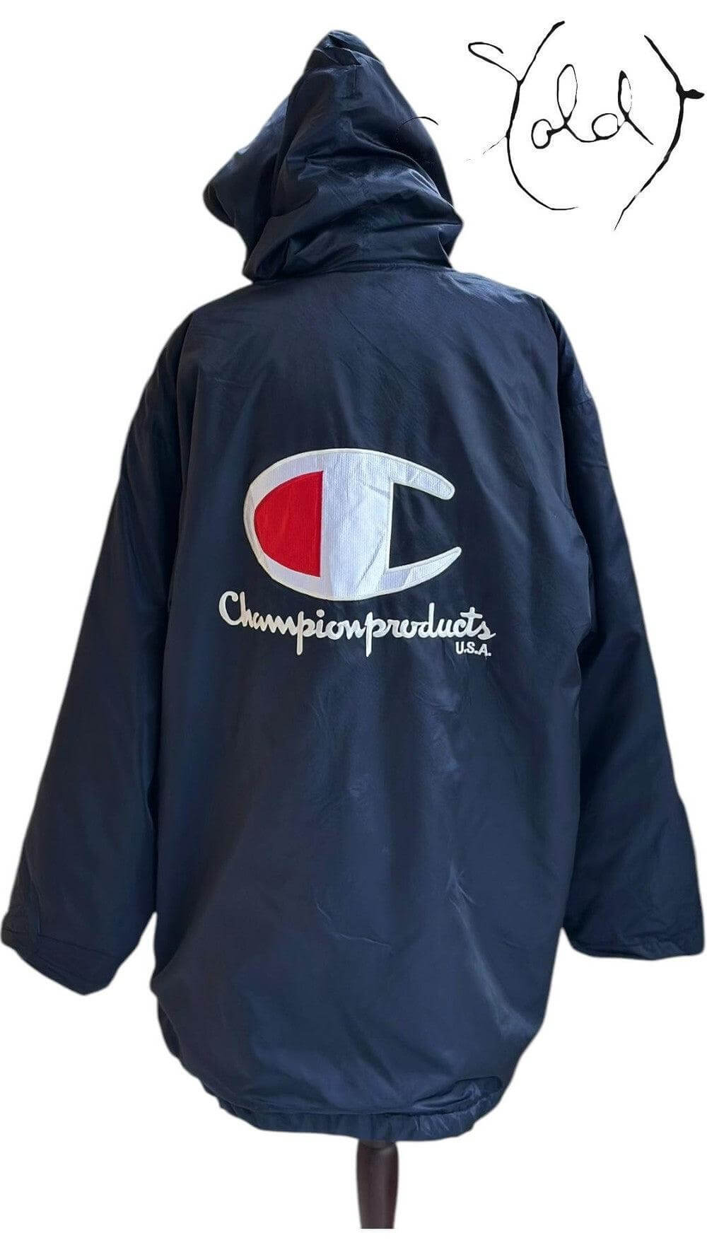Champion Products USA Parka – Classic Rare Find, Interior view | Sold Attire