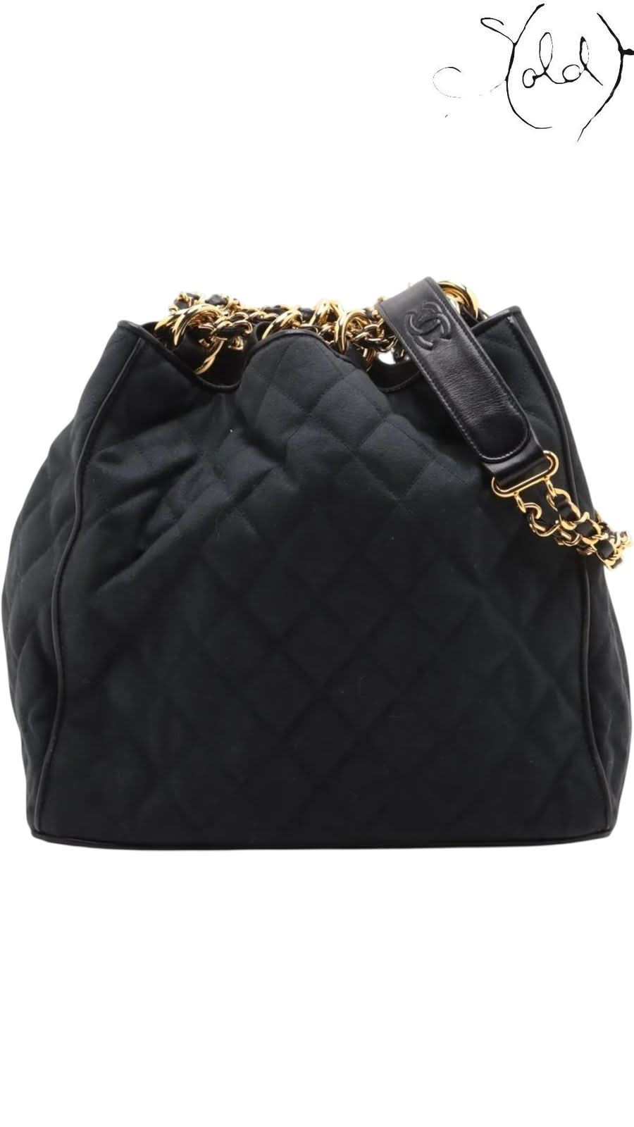 Chanel Bag variant_title Chanel 1 - Series Matelassé Canvas Shoulder Bag | Sold Attire