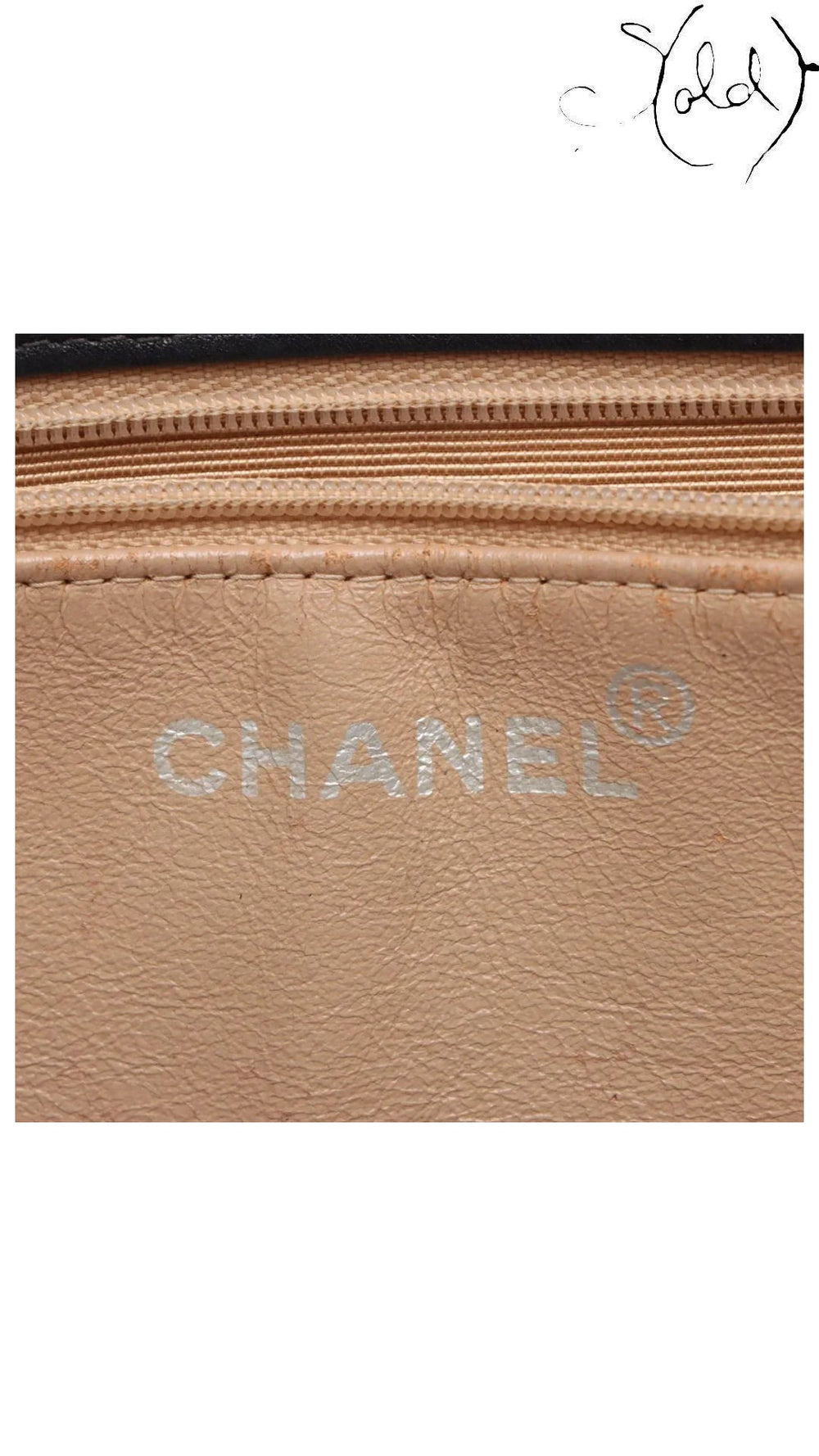 Chanel Coco Mark black leather tote bag - view 9