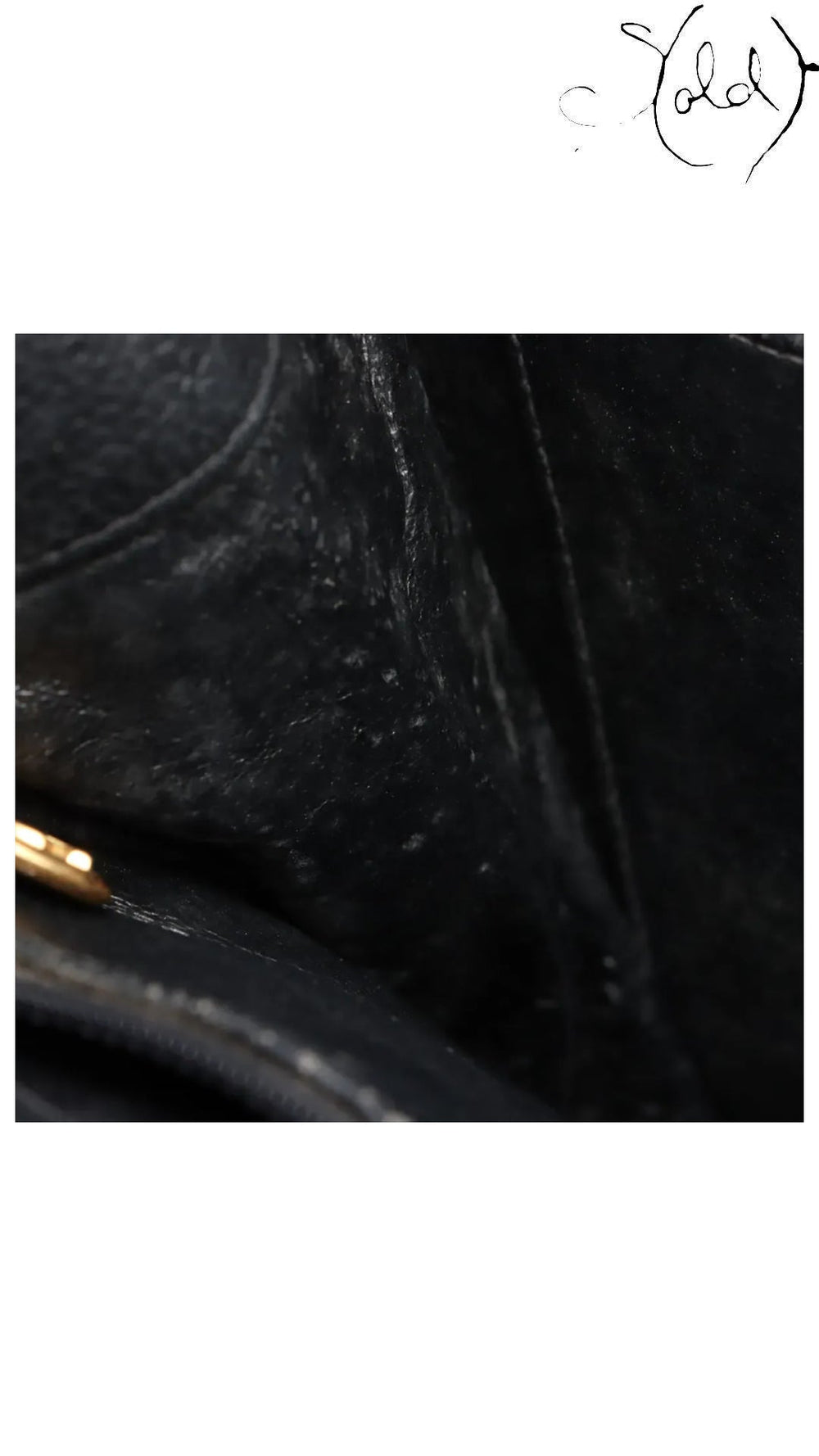 chanel matelasse caviar chain tote, detail view 14