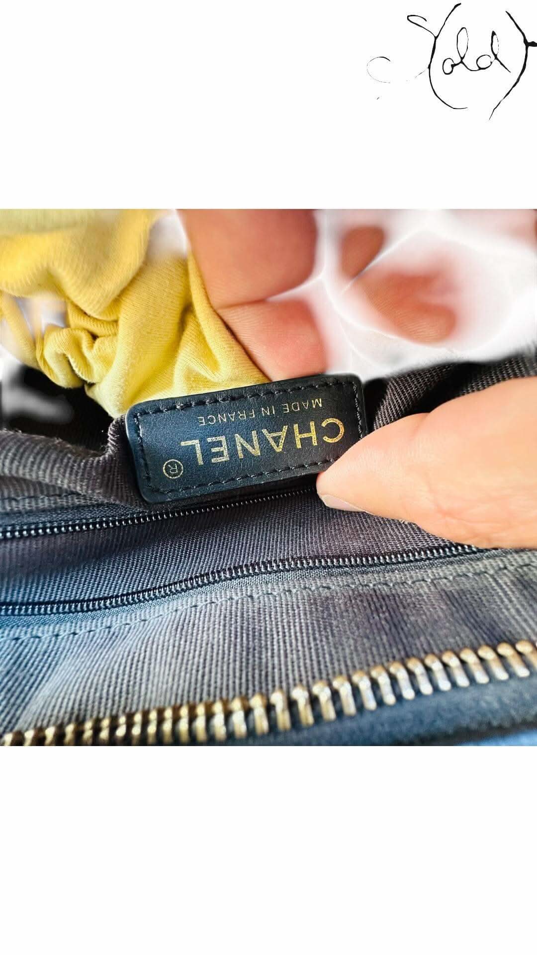 CHANEL Vanity Case Crossbody Bag – Black Lambskin GHW | Sold Attire - Sold Attire