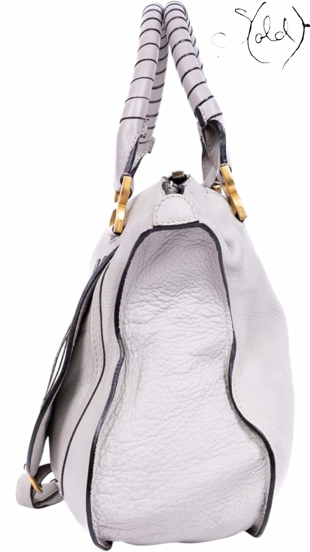 Chloé Marcie Satchel | Chloé Marcie Large Satchel | Sold Attire