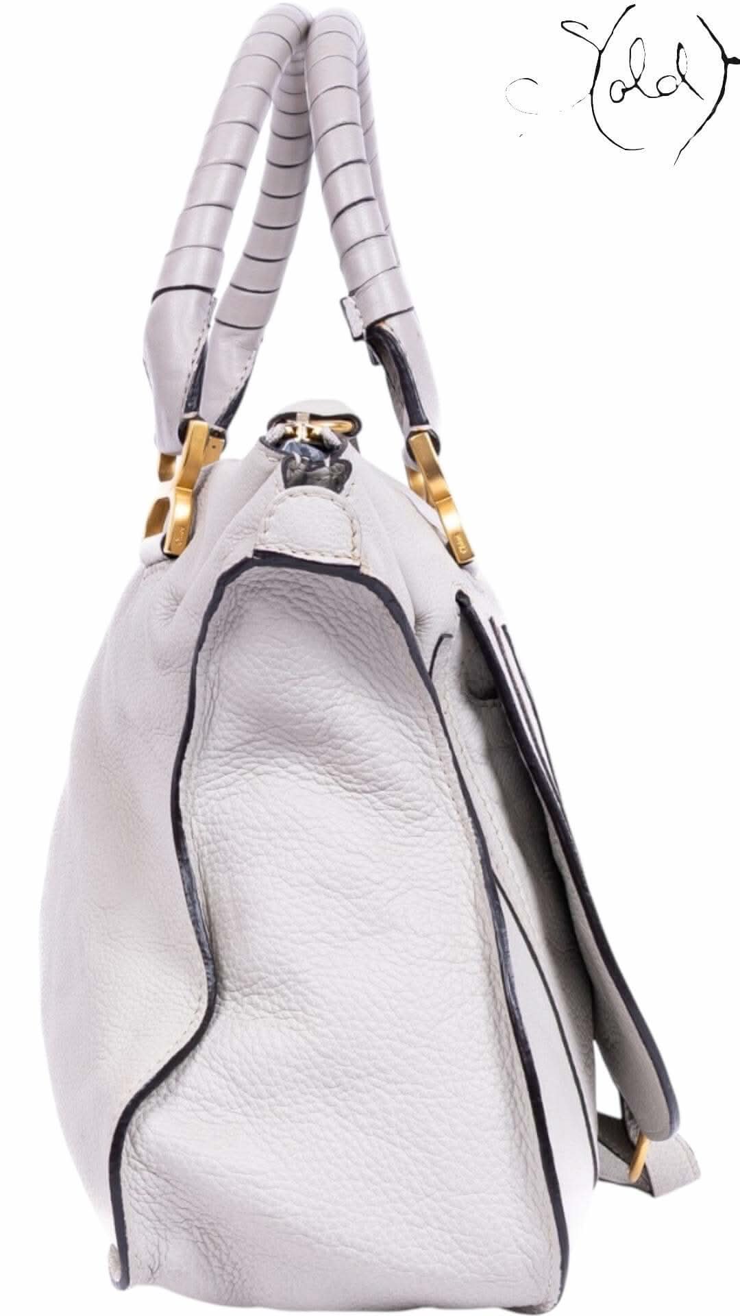 Chloé Marcie Satchel | Chloé Marcie Large Satchel | Sold Attire