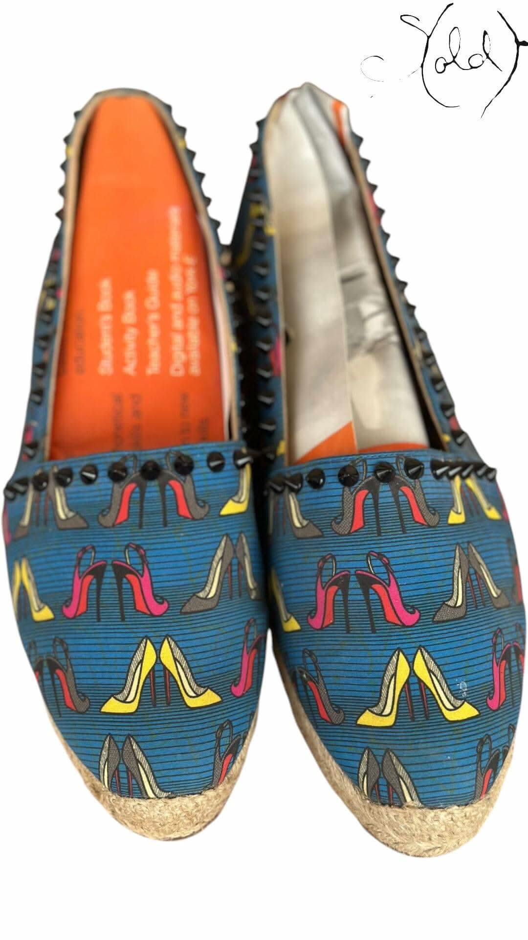 Christian Louboutin Espadrilles – Rouge Sole Print | Sold Attire