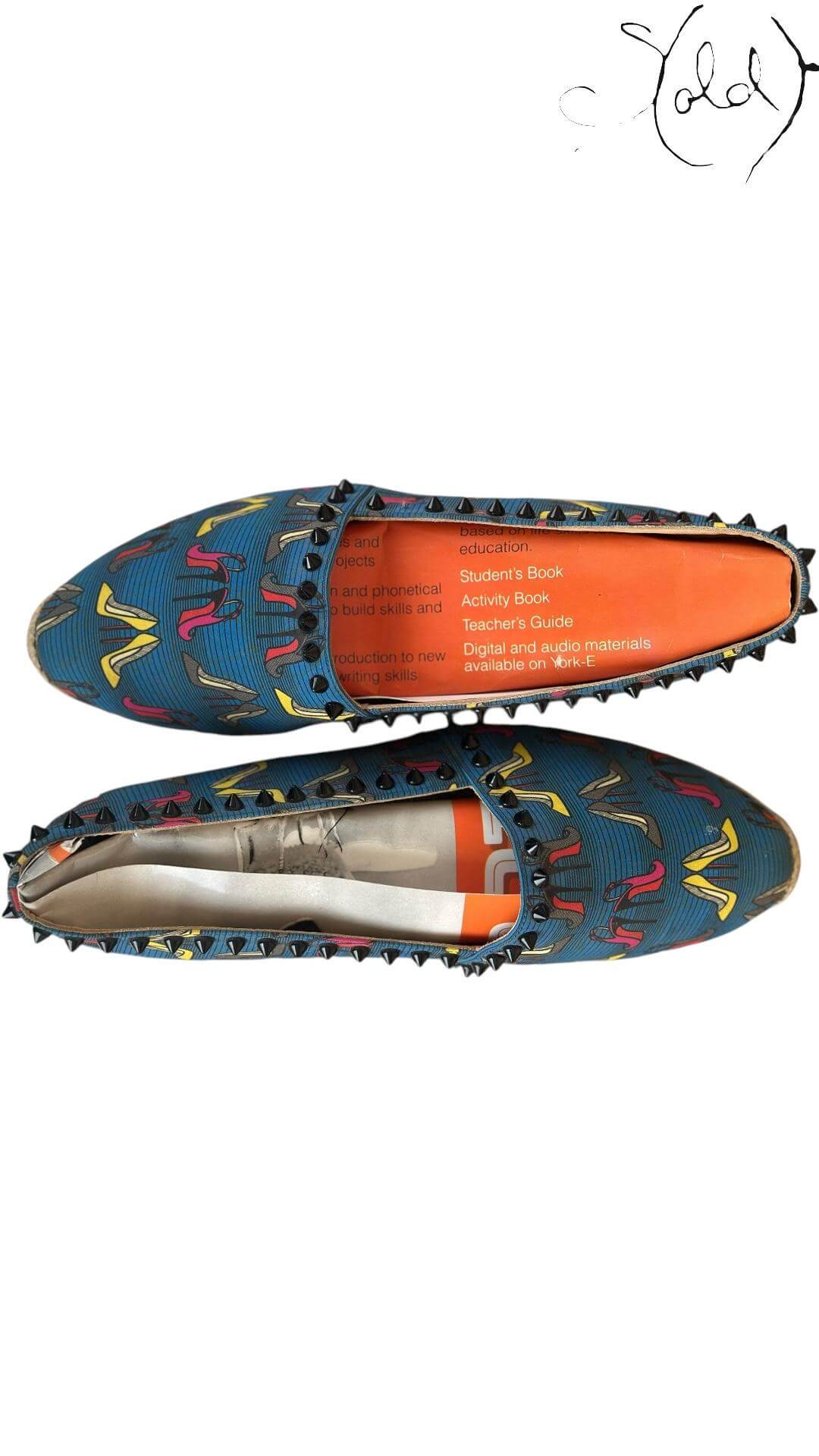 Christian Louboutin Espadrilles – Rouge Sole Print, Interior view | Sold Attire