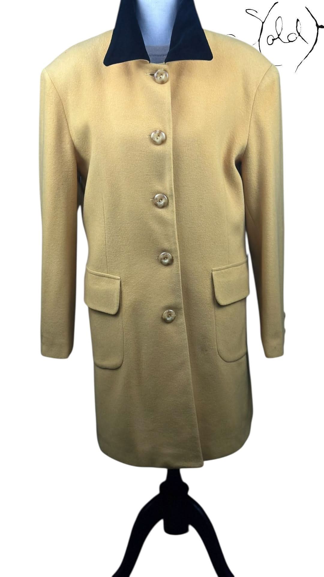 Claudia Collection 1978 Italian Lana Wool Coat | Sold Attire - Sold Attire