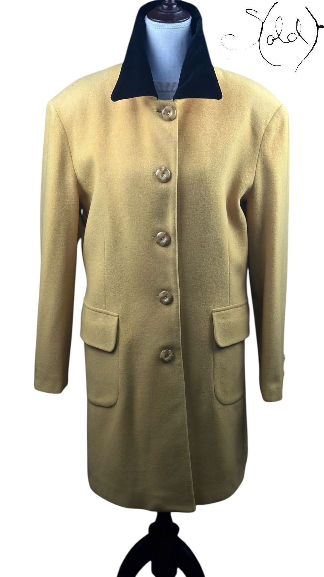 Claudia Collection 1978 Italian Lana Wool Coat | Sold Attire - Sold Attire